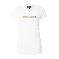 ARMANI EXCHANGE Majica zlata/bela