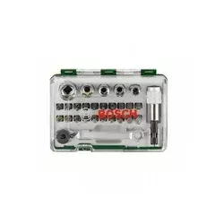 Bosch Set bitova sa čegrtaljkom 2607017562, 27 delova