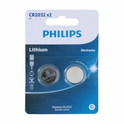 BATERIJA Philips CR2032 3V / 2 kom.