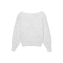 Pull&Bear Pulover pegasto siva