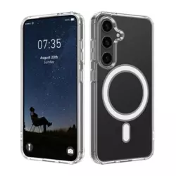 Maska Berlia Clear Mag Case Premium za Samsung S25/ S931B transparent