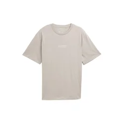 TOM TAILOR DENIM Majica greige/bela