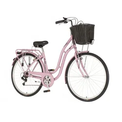 VISITOR Bicikl bella 28 inch roze crni
