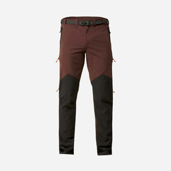 Rjave moške vodoodbojne in vetrotesne pohodniške hlače MT900