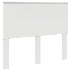 Vidaxl Vzglavje Bela 100 cm Konstruirano leseno