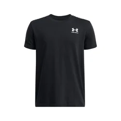 UNDER ARMOUR Funkcionalna majica črna/bela