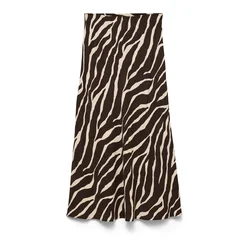 Vero Moda Tall Krilo VMMADDIE kremna / temno rjava
