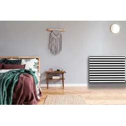 tulup.si Pokrov radiatorja Vodoravne črte 80x60 cm