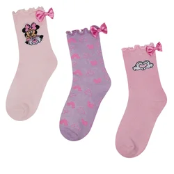 Nogavice Mickey&Friends ACCCS-SS25-327DSTC(3-PACK) Roza