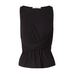 ABOUT YOU Top Pearl črna