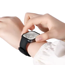 Weiqiantu Zamenska narukvica za pametni sat za Huawei Watch FIT 3, Crna