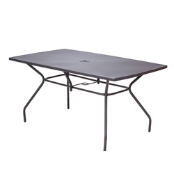 MELFI Baštenski metalni sto 150×90×74 cm