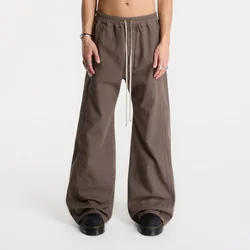 Hlače Rick Owens DRKSHDW Wide Pusher Pants Dust M