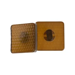 Gumb - komplet 3 kosov - 1,8x1,8 mm - zlat
