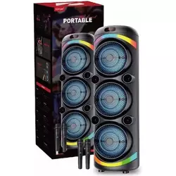 Kbroad Prenosivi Bluetooth zvučnik KTS-2143, Crni