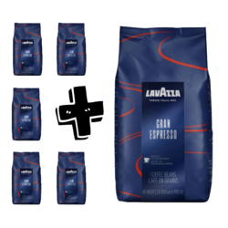 5kg paket + 1kg Lavazza Gran Espresso zrna kave