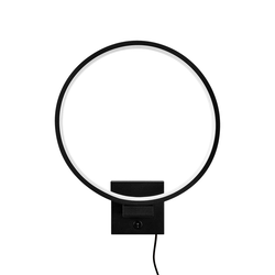 Opviq Halka 13309 Zidna lampa, Crna