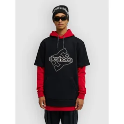 DC Dryden moški pulover s kapuco black