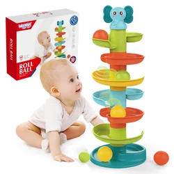 spiralna steza za žogice + 3 žogice