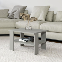 Hanah Home Klub sto Duama, 60x37x45 cm, Sivi