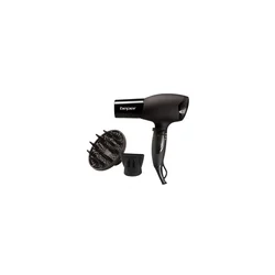 Beper 40.979 Fen za kosu, 2 brzine, 2000W, Crni