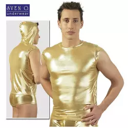 COTTELLI zlatna muška majica sa kapuljačom, 5132216031