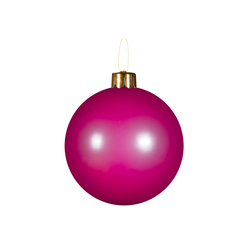 Novogodišnja ukrasna kugla Party Ball na naduvavanje 75 cm, Ciklama