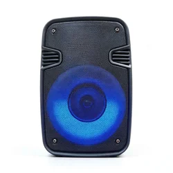 Bluetooth Zvučnik MS-1684BT 10W 3 LED, USB, TF, FM Radio, 1800mAh / Zvučnik Bluetooth Speaker Crni