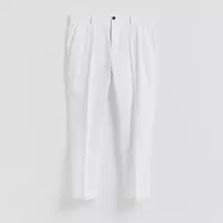 Reserved - Regular pantalone s visokim sadržajem lana