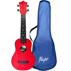 FLIGHT TUS35RD TRAVEL ukulele SOPRAN RDEČA