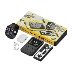 KARLER BASS K35-Combo set (smart watch/ konzola sa kontrolorom/ Slusalice AirPods Pro 2) crni