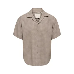 Only & Sons Srajca ONSLATHAM  temno bež