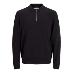 JACK & JONES Pulover JJEEMIL črna