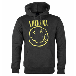 Hoodi Nirvana - Yellow Smiley - ROCK OFF - NIRVHD04MC