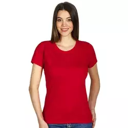 PREMIUM 180 LADY ženska pamučna majica Boja: crvena Veličina: S