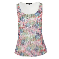 KOROSHI Top modra/temno zelena/rdeča/bela