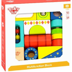 Tooky toys Drvene multifunkcionalne kocke