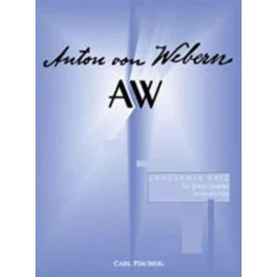 WEBERN:LANGSAMER SATZ FOR STRING QUARTET SCORE AND PARTS