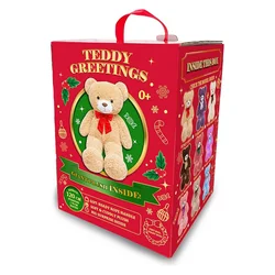 Red Box Plišana igračka Teddy Greetings Bear, Asortiman
