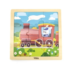 Viga Sestavljanka Vlak 9 delna