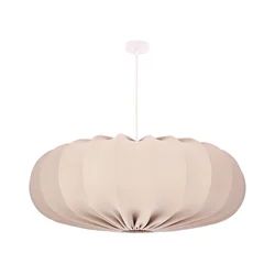 Luster na sajli CAFEE 1xE27/40W/230V prečnik 66 cm bež