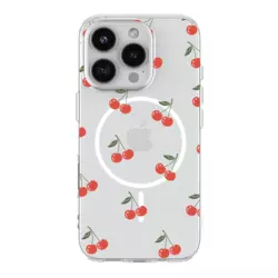 Maska Mag Case Nanobit Print za iPhone 16 Pro Sweet Cherry