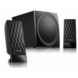 MICROLAB M300U Aktivni drveni zvucnici 2.1 38W RMS(14W/2x12W) SD/ USB/ FM radio/ 3.5mm