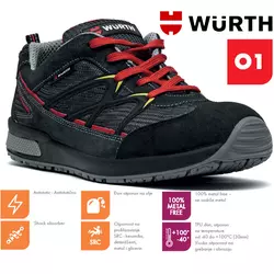 WURTH radna patika plitka Jogger Black O1