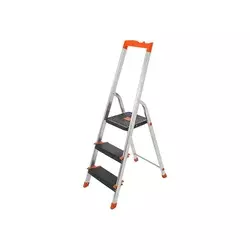 Songmics Stopnice 3 stopnje 42x56x122 cm srebrne