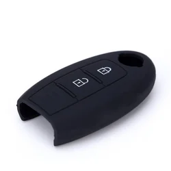 CAR 888 ACCESSORIES Silikonska navlaka za ključeve Nissan crna