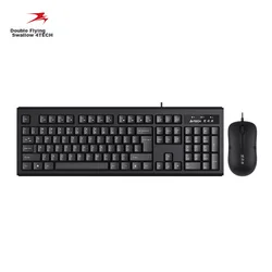 A4Tech Tastatura, Žičana, Crna
