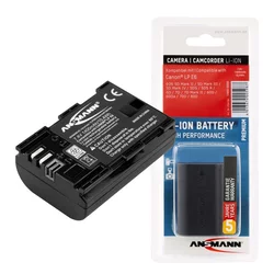 TELIT POWER Baterija li-Ion za Canon kamere LP-E6, 7.4 V, 1400 mAh, Crna
