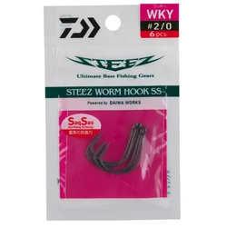 STEEZ WORM HOOK SS WKY #1 (17700-001)