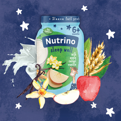 Nutrino Kašica, Sa jabukom, pšenico i vanilom, 190g